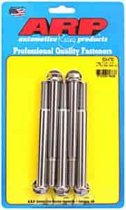 7/16" Stainless Steel Hex Bolts 4.750" UHL
