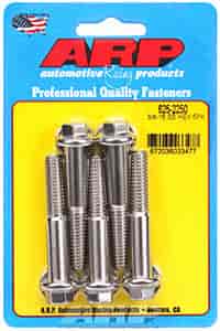 3/8" Stainless Steel Hex Bolts 2.250" UHL