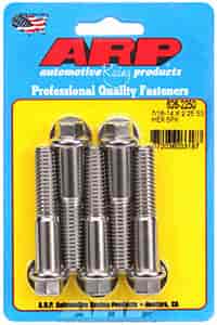 7/16" Stainless Steel Hex Bolts 2.250" UHL