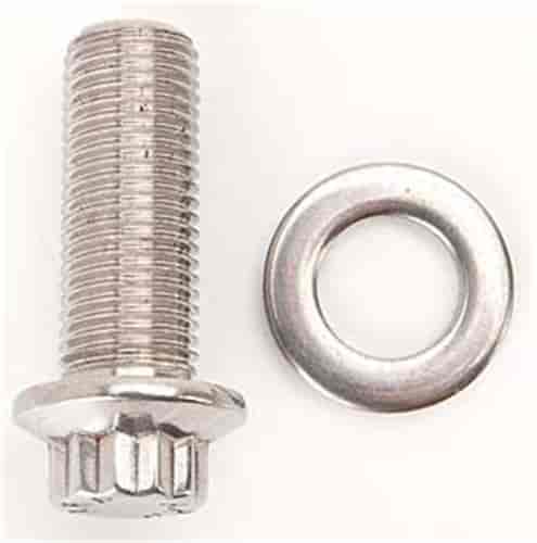Stainless, 3/8" -24, 1.000" UHL, 12-Point