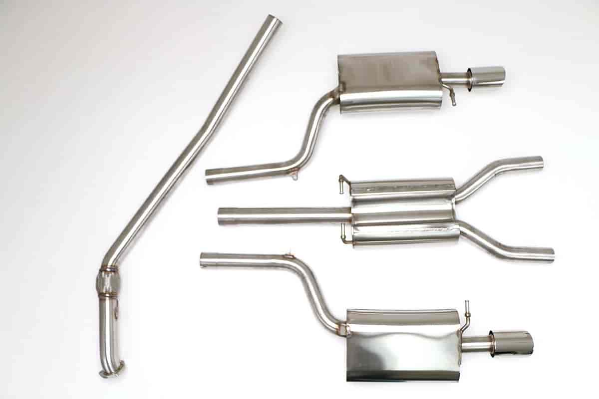 Performance Cat-Back Stealth Exhaust 2004-05 Audi B6 A4