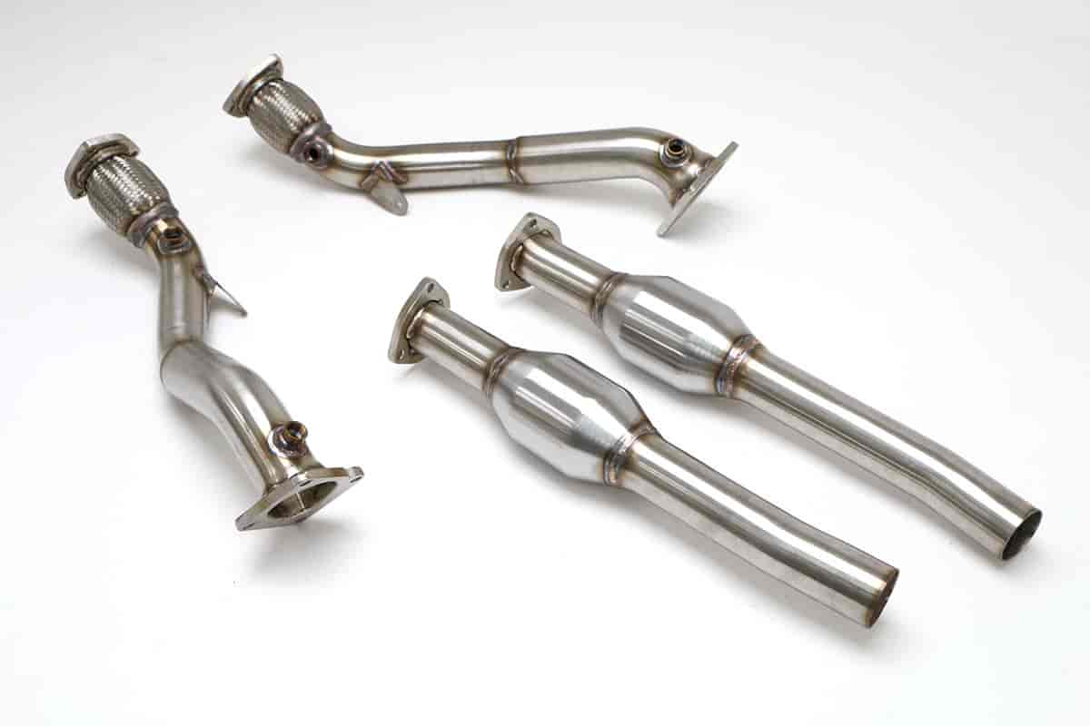Turbo Downpipes with High Flow Cats 2000-05 Audi A6 2.7L Turbo 6-Speed