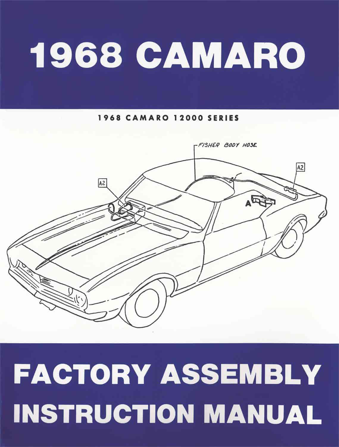 Factory Assembly Manual 1968 Chevy Camaro