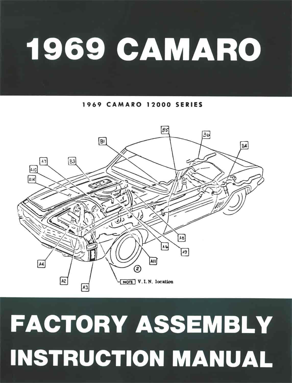 Factory Assembly Manual 1969 Chevy Camaro
