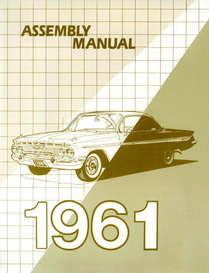 Factory Assembly Manual 1961 Full Size Chevy Car