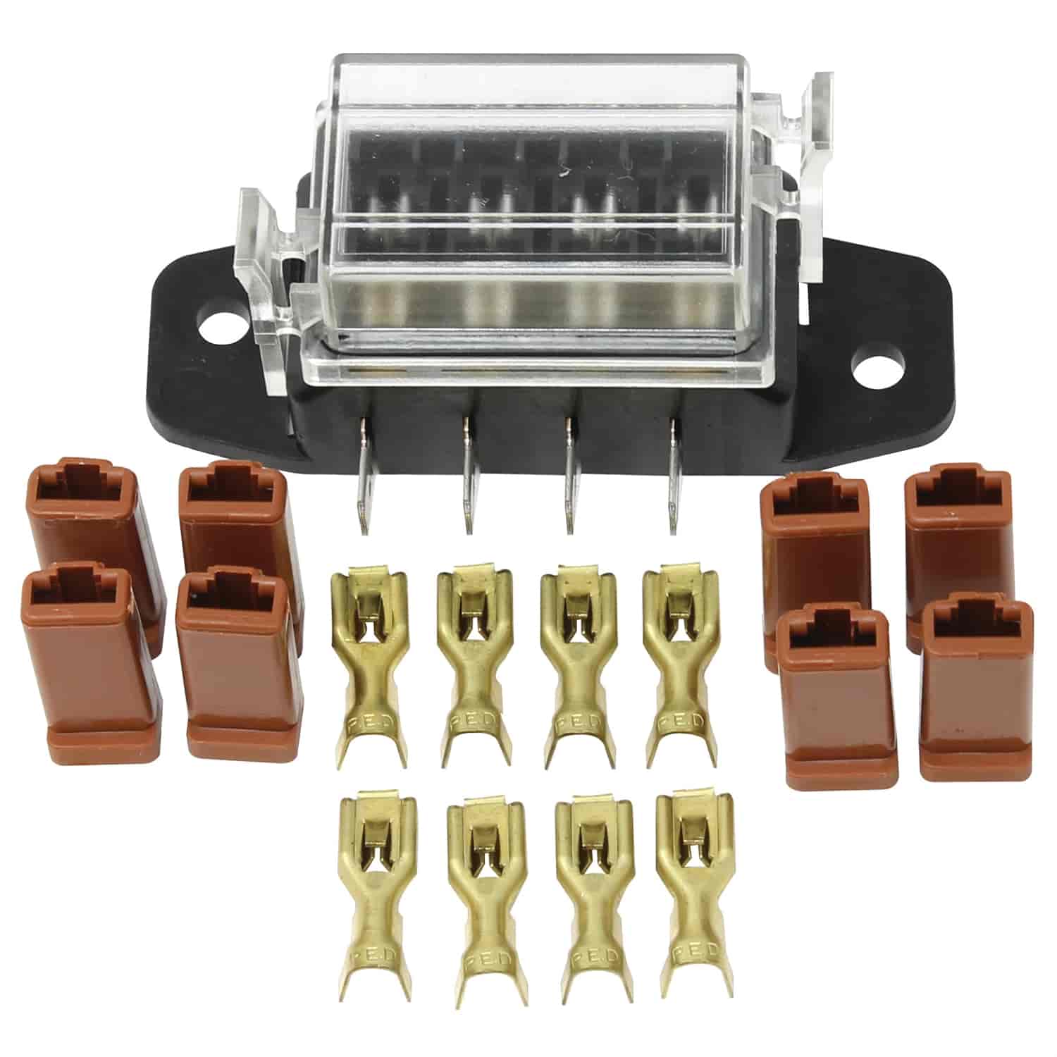 Four-Fuse Auxiliary Fuse Block Assembly 65 amp
