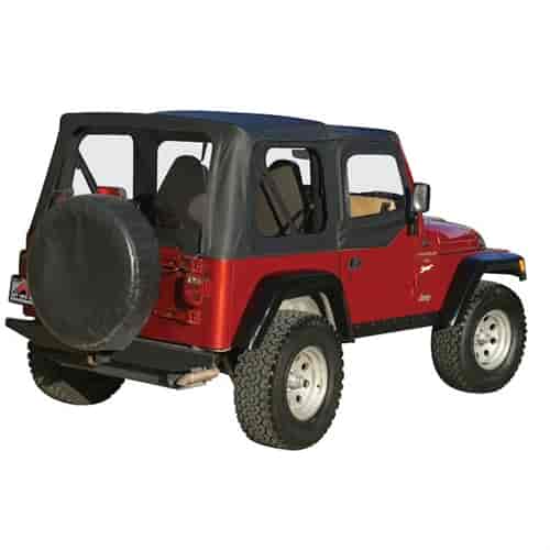 Black Diamond Complete Soft Top for 1997-2006 Jeep