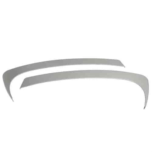 Brushed Silver Center Dash Accents for 2007-2010 Jeep Wrangler