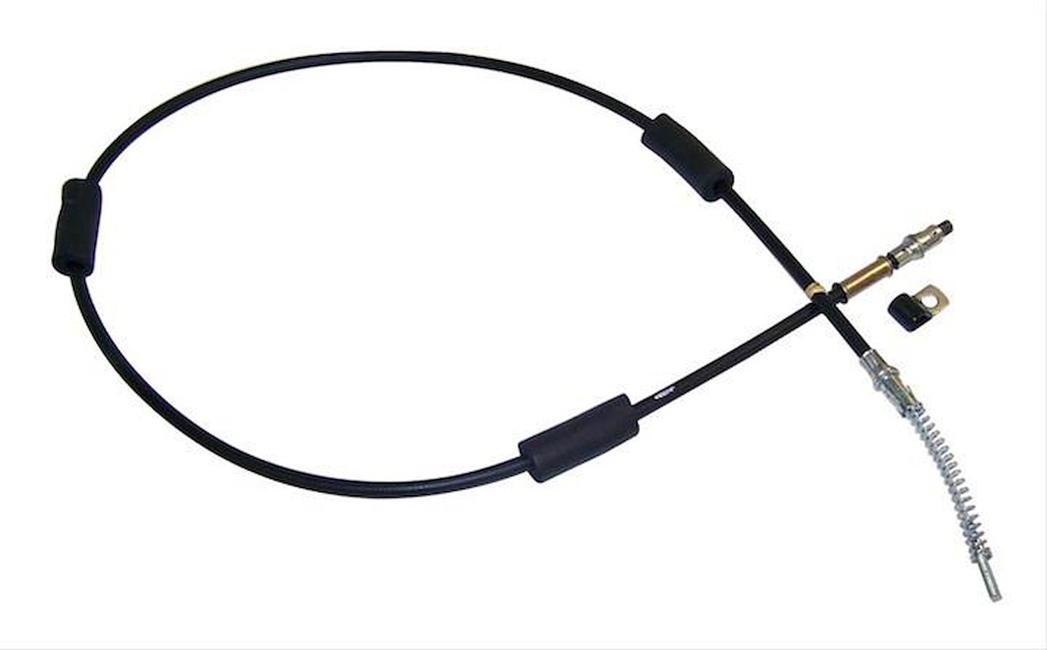 RT31019 Right Rear Parking Brake Cable for 1987-1990 Jeep YJ Wrangler w/ Rear Disc Conversion; 64.75" Long