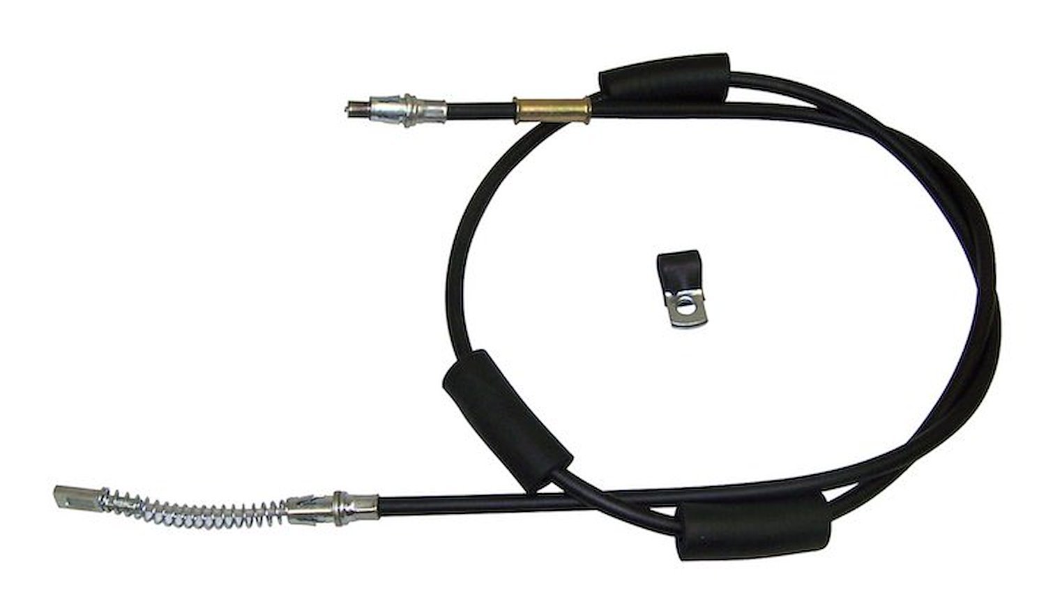 RT31040 Right Rear Parking Brake Cable for 1997-2001 XJ Cherokee w/ Rear Disc Conversion.; 70.5" Long