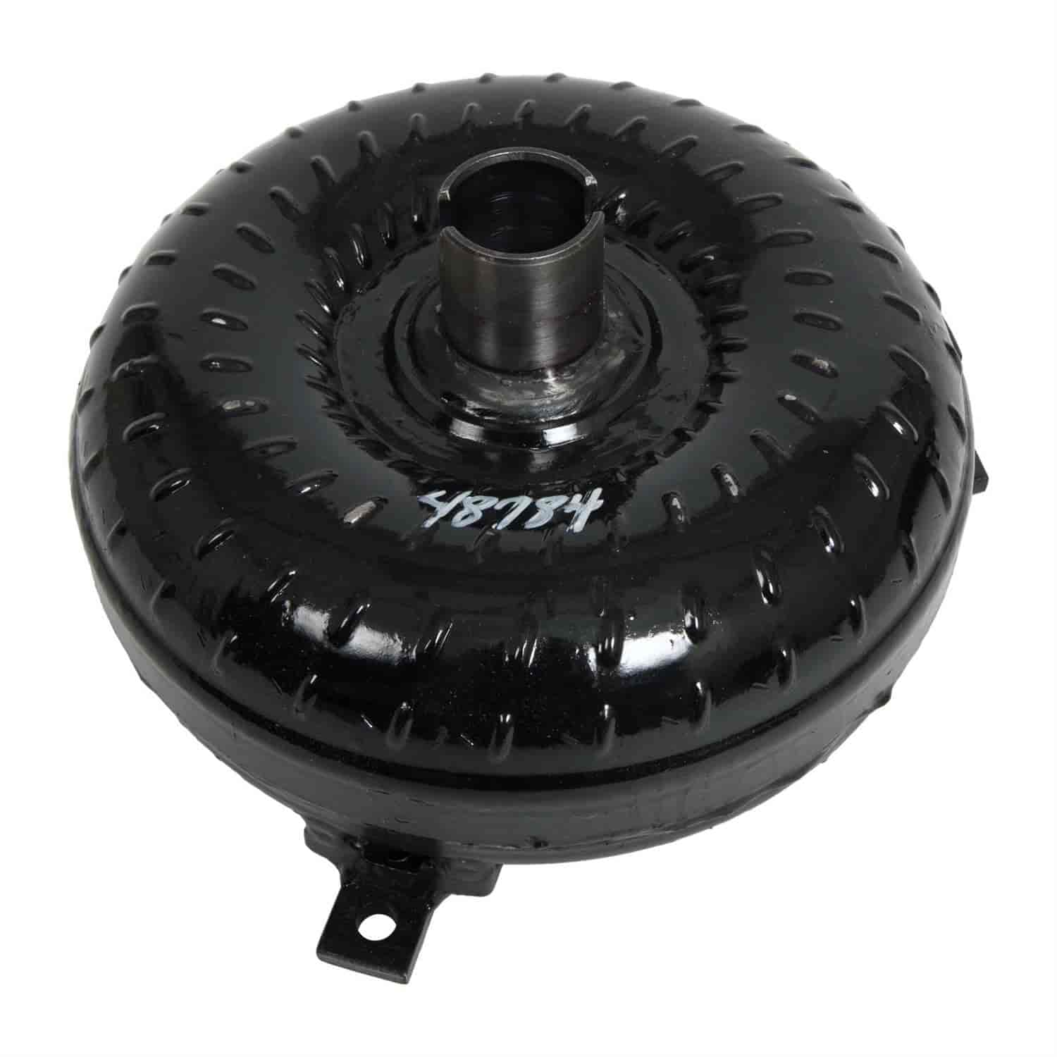 Outlaw Torque Converter for GM 700R4  Transmission, Stall Range: 3,200-3,500 RPM, Diameter: 9.600 in., Lock Up: No