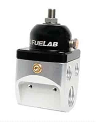 Universal CARB Adjustable Fuel Pressure Regulator 4 Port Blocking Style 2-4 psi 2 -10AN Inlet 4 -6AN Outlets