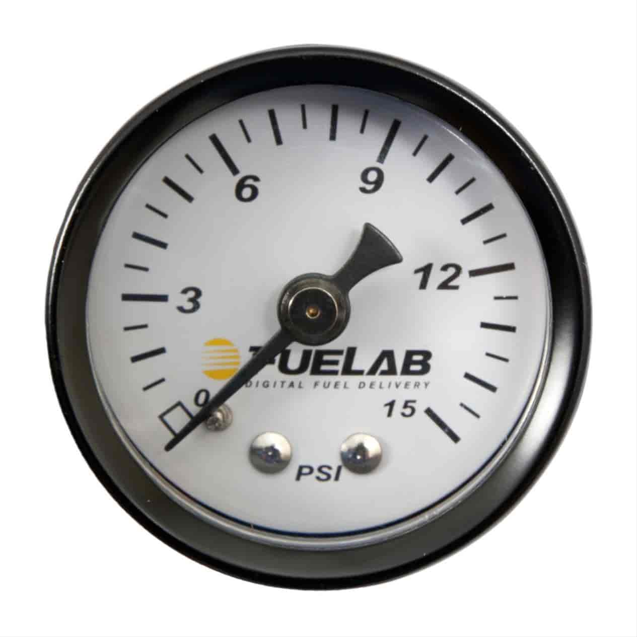 Carbureted Fuel Pressure Gauge 1.5"