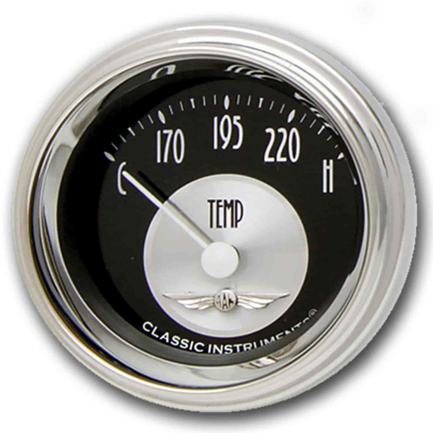 All American Tradition Water Temperature Gauge 2-1/8" Electrical