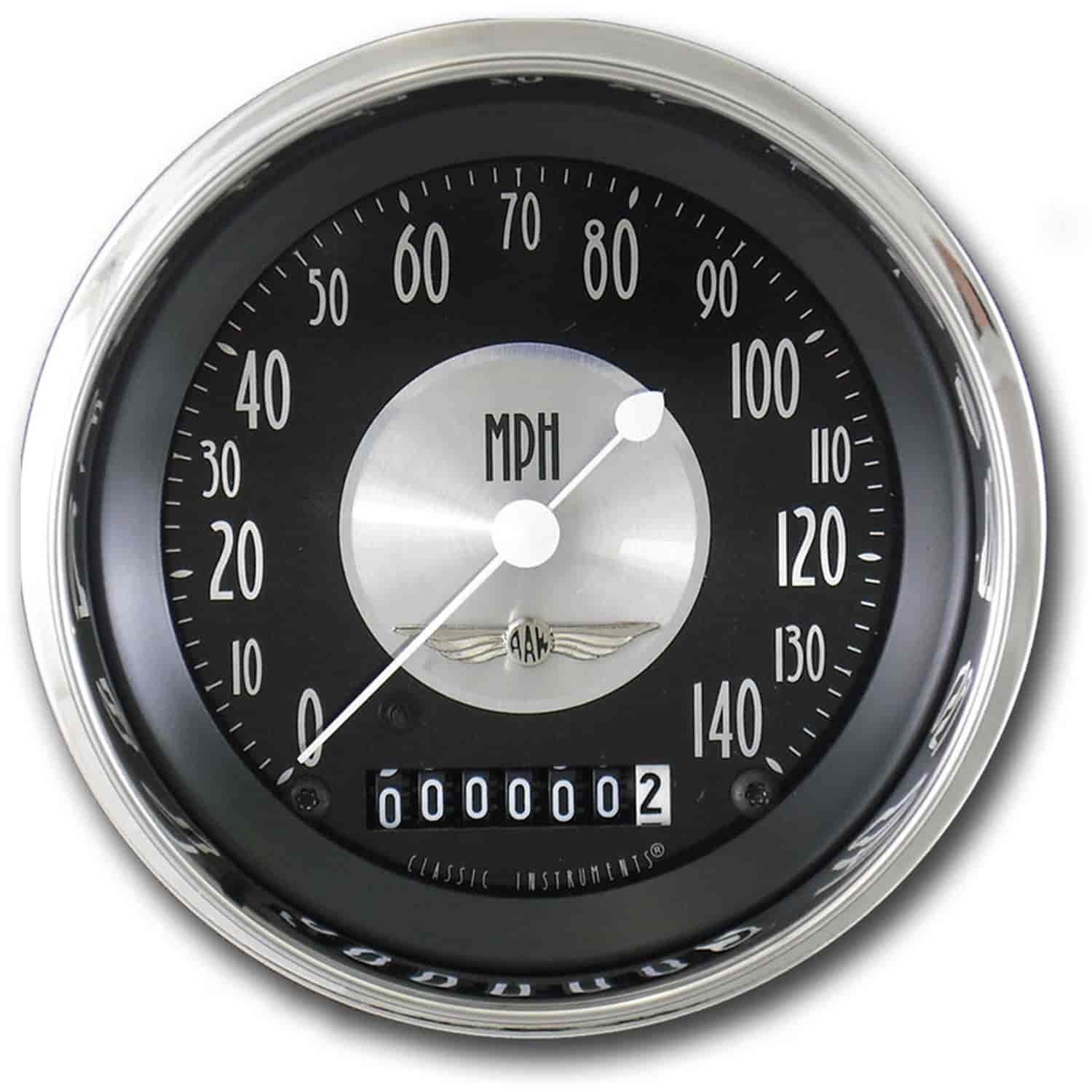 All American Tradition Speedometer 3-3/8