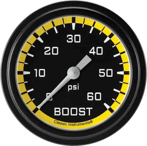 Autocross Yellow w/ Black Bezel 2 ? Boost