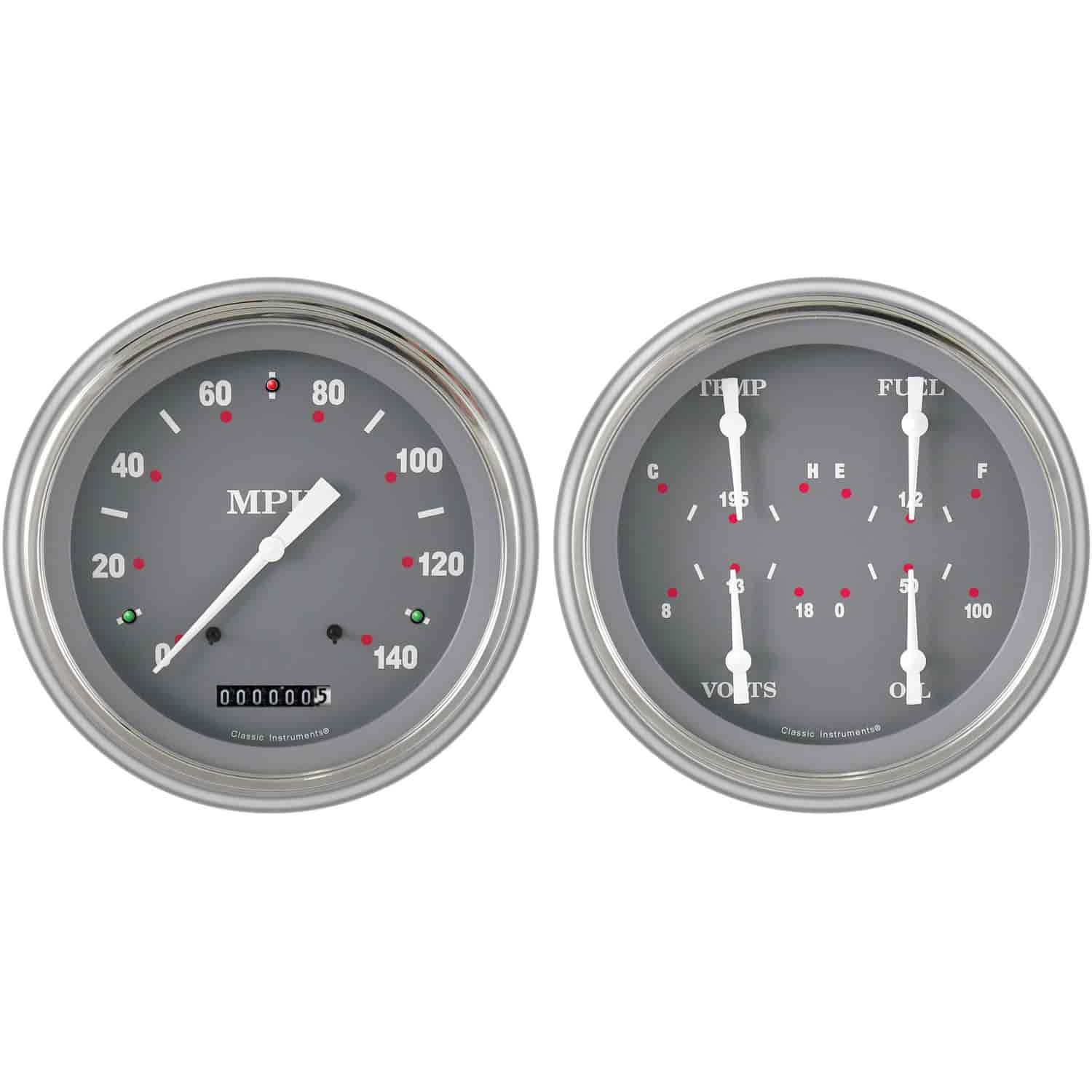 SG Series Gauge Package 1951-52 Chevy Car Includes: