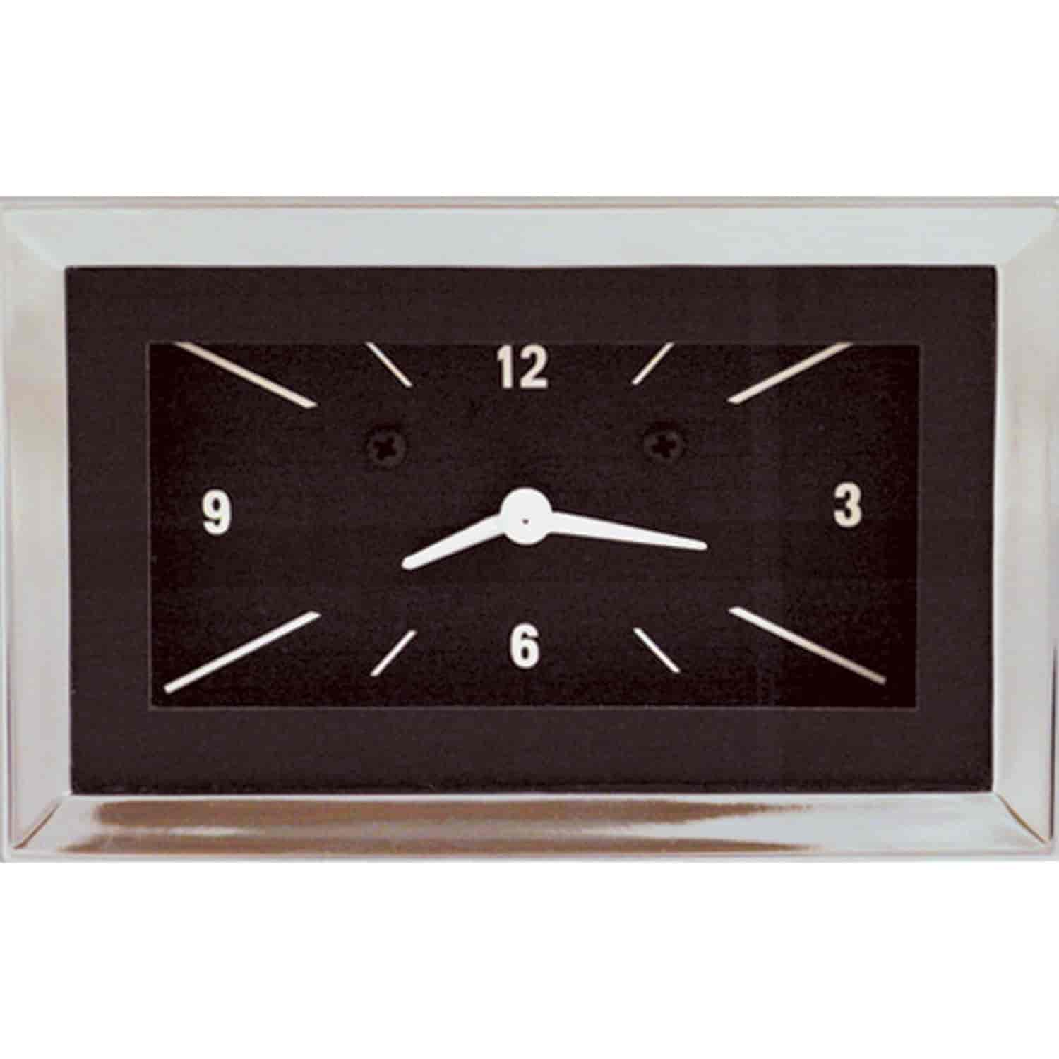 1957 Chevy Clock Black