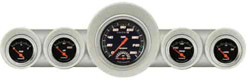 Velocity Series Black Gauge Package 1959-60 Full-Size Chevy Includes: