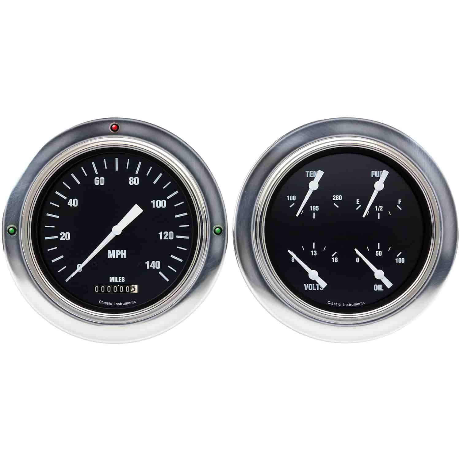 Hot Rod Series Gauge Package 1954-55 Chevy Truck (First Series) Includes: