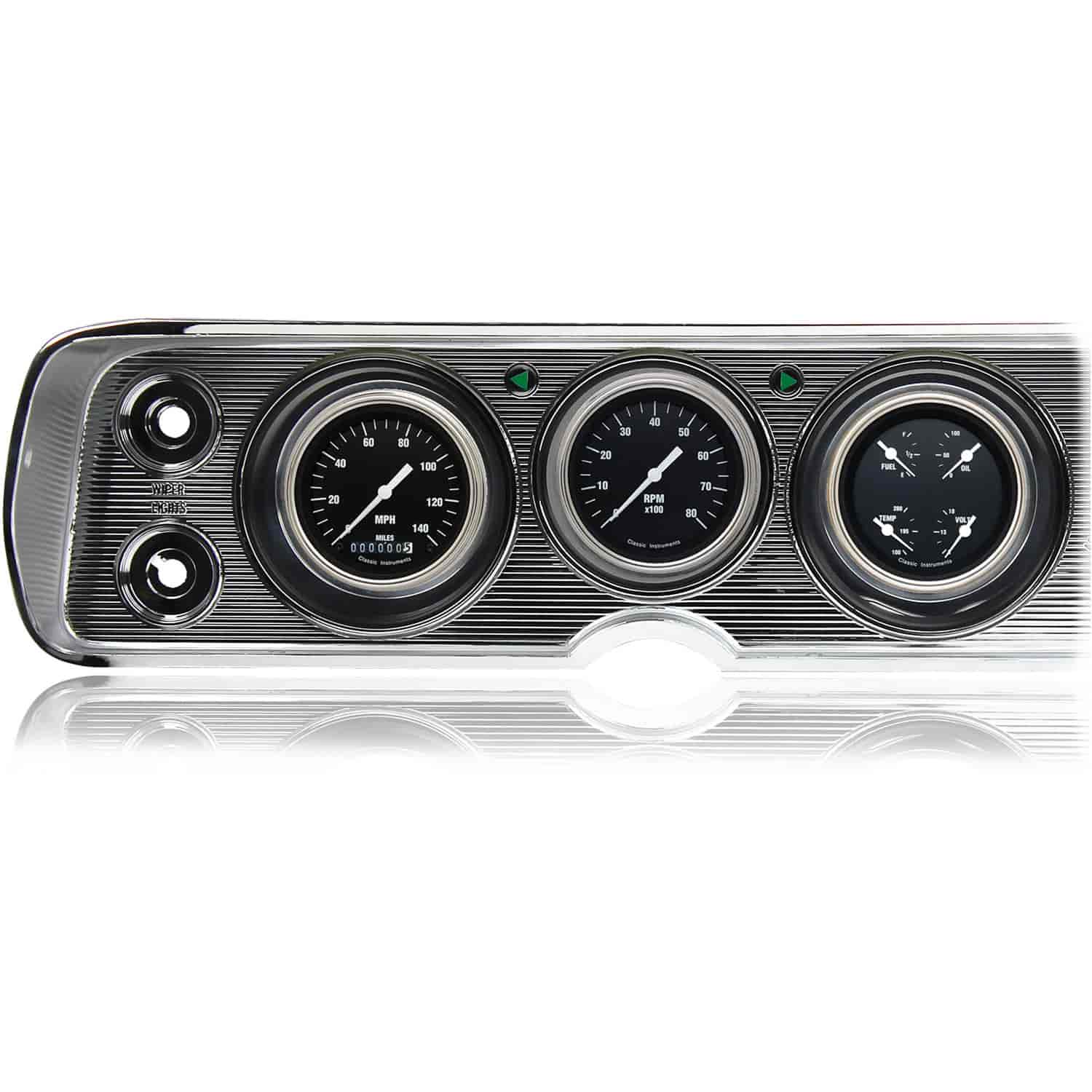 Hot Rod Series Gauge Package 1964-65 Chevelle Includes: