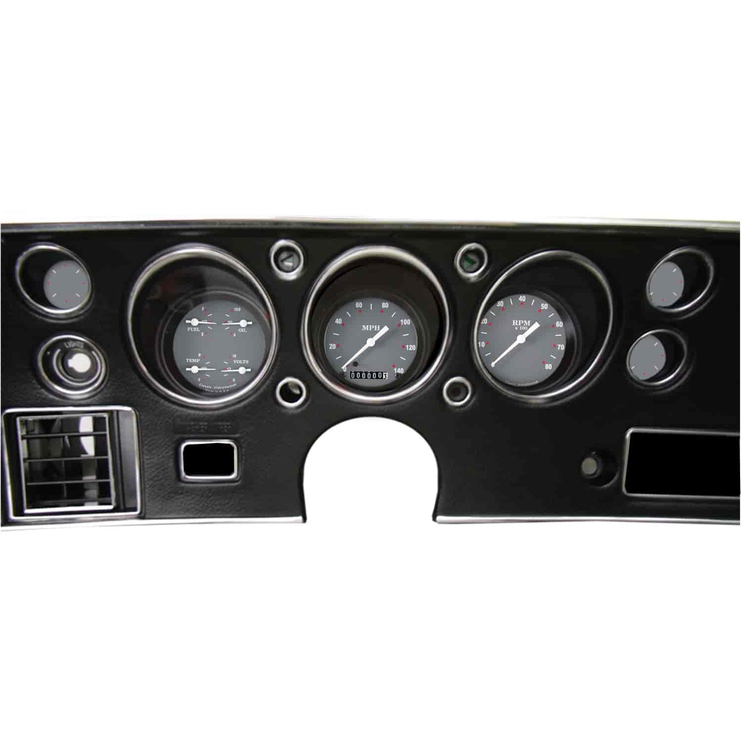 SG Series Gauge Package 1970-72 Chevelle SS Includes: