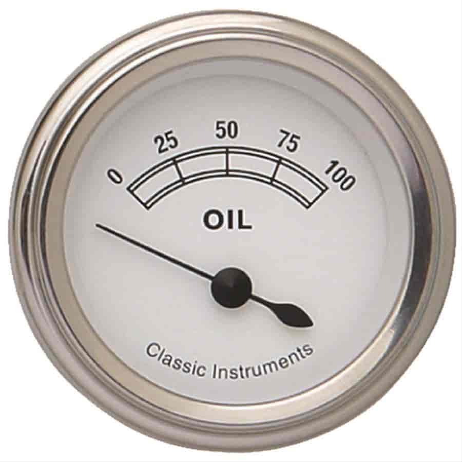 Classic Instruments CW81SLF-D Classic Oil Pressure Gauges 