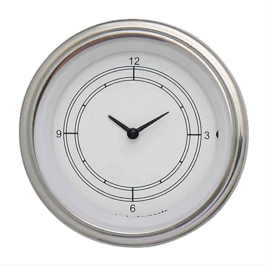 Classic White Series Clock 3-3/8" Electrical