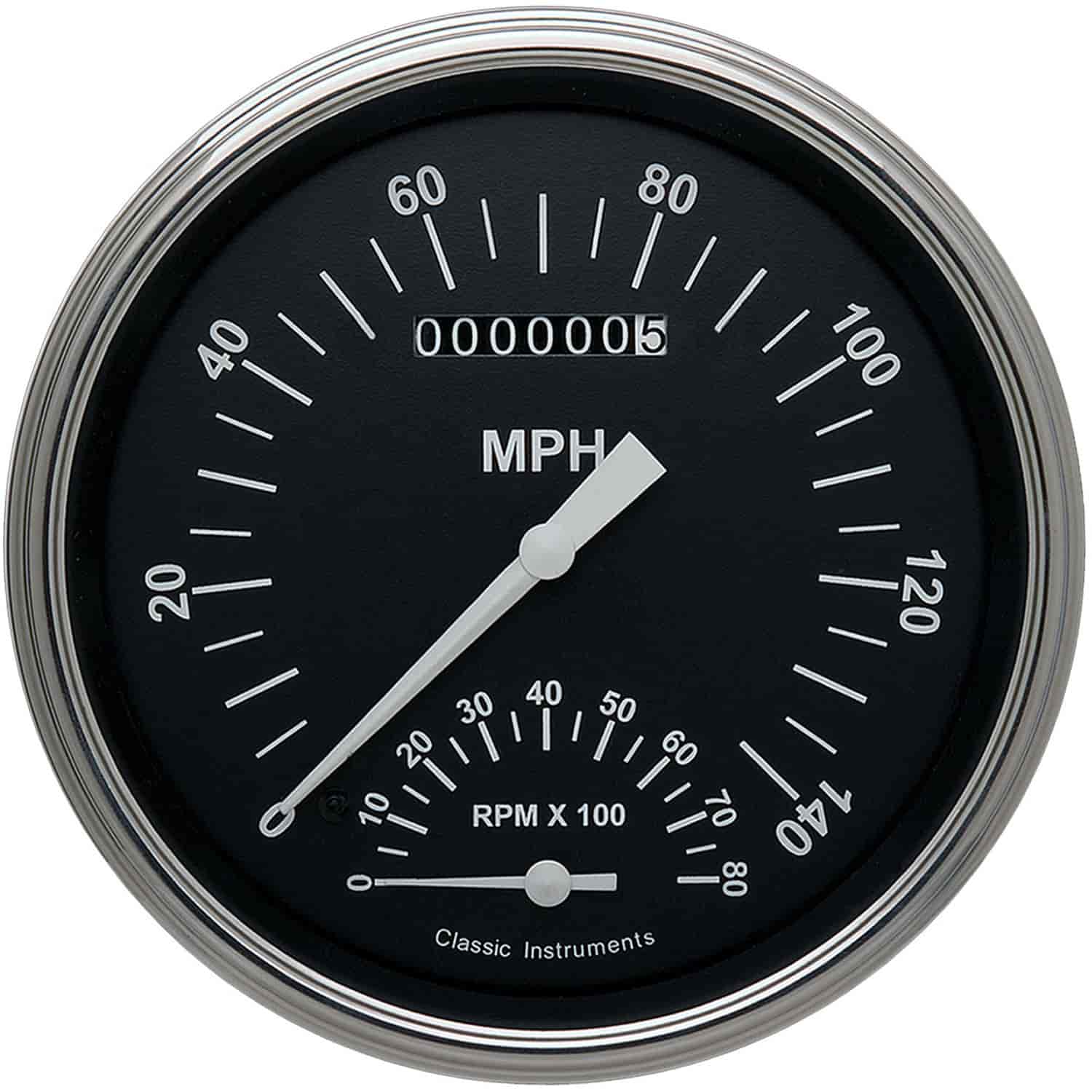 Speedtachular Speedometer/Tachometer Combo Hot Rod Style