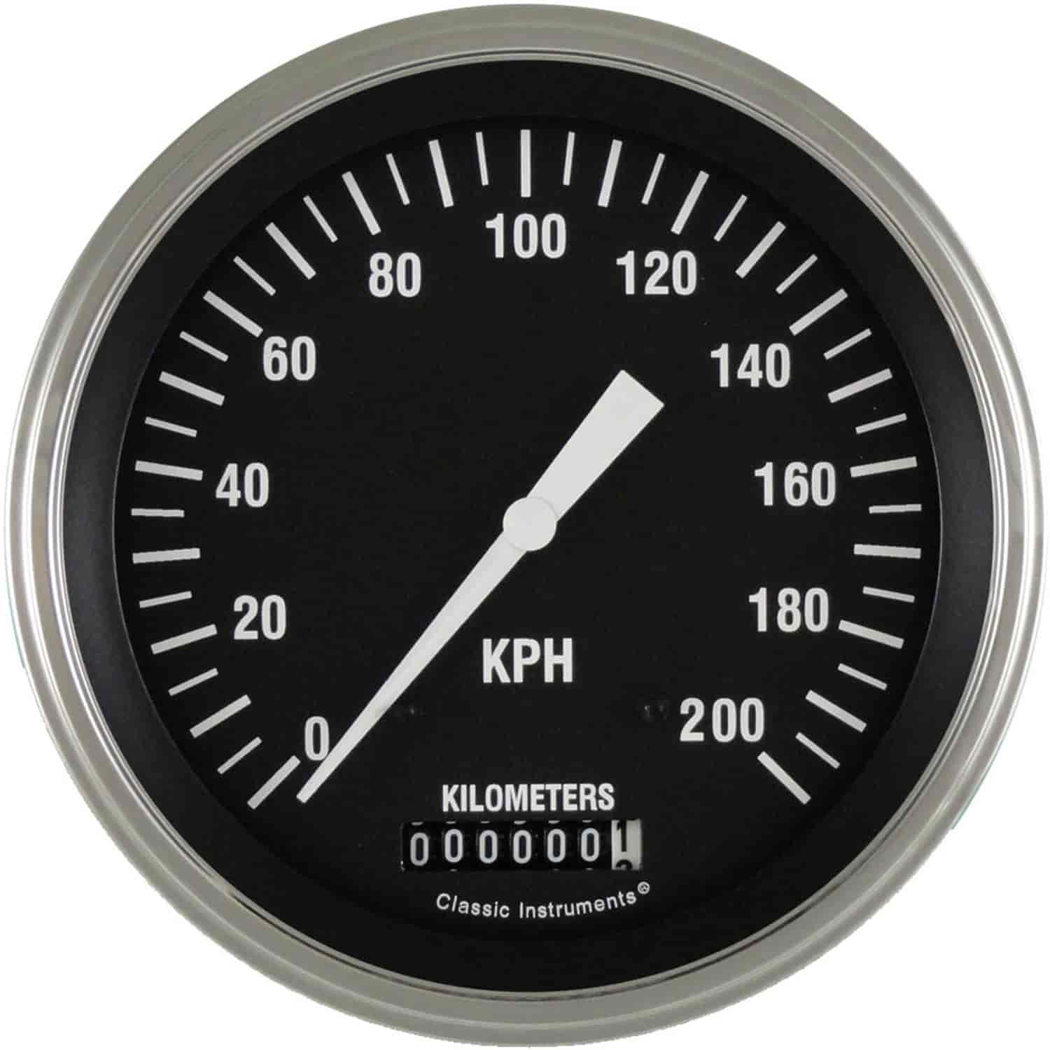 Hot Rod Series Speedometer 4-5/8" Electrical