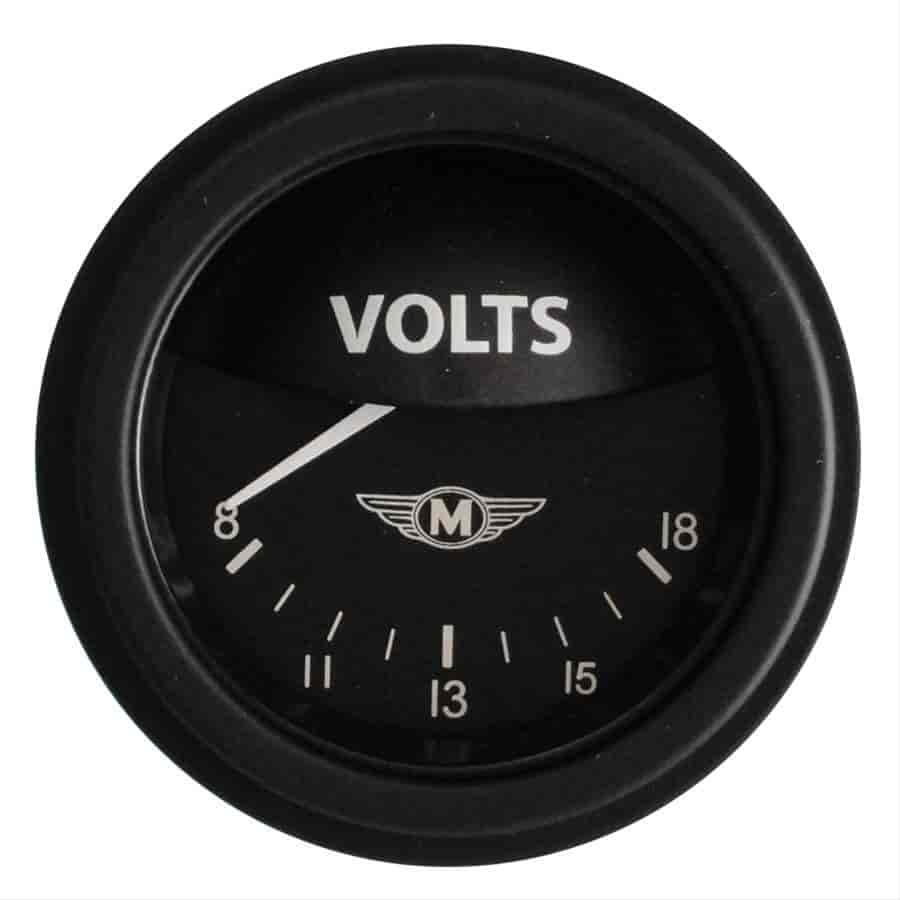Moal Bomber Series Voltmeter 2-1/8" Electrical