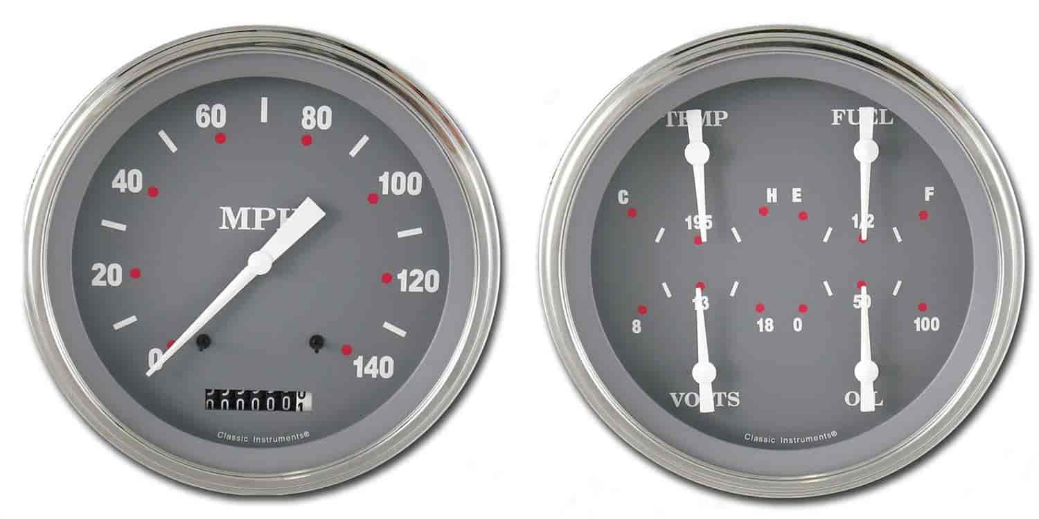SG Series 2-Gauge Set 4-5/8" Electrical Speedometer (140 mph)