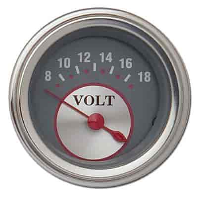 Silver Series Voltmeter 2-1/8