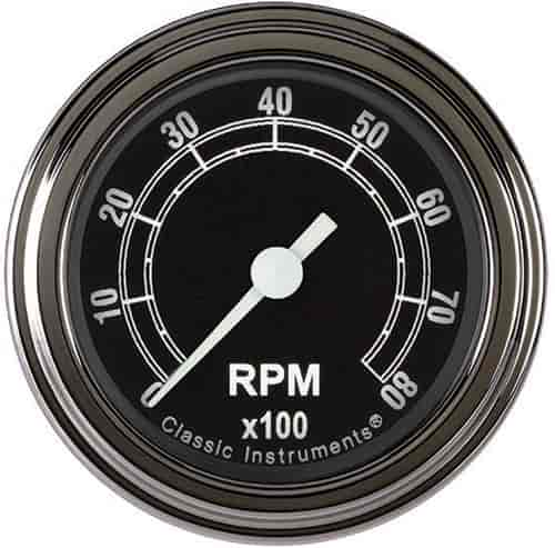 TRADITIONAL 2 TACHOMETER FULL SWEEP