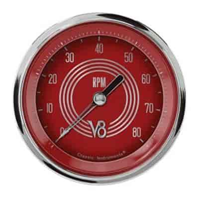 V8 Speedster Series Tachometer 3-3/8" Electrical