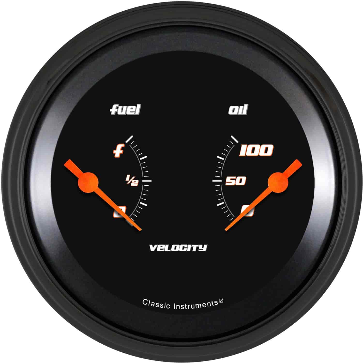 Velocity Black Series Dual Gauge 3-3/8" Electrical Includes:
