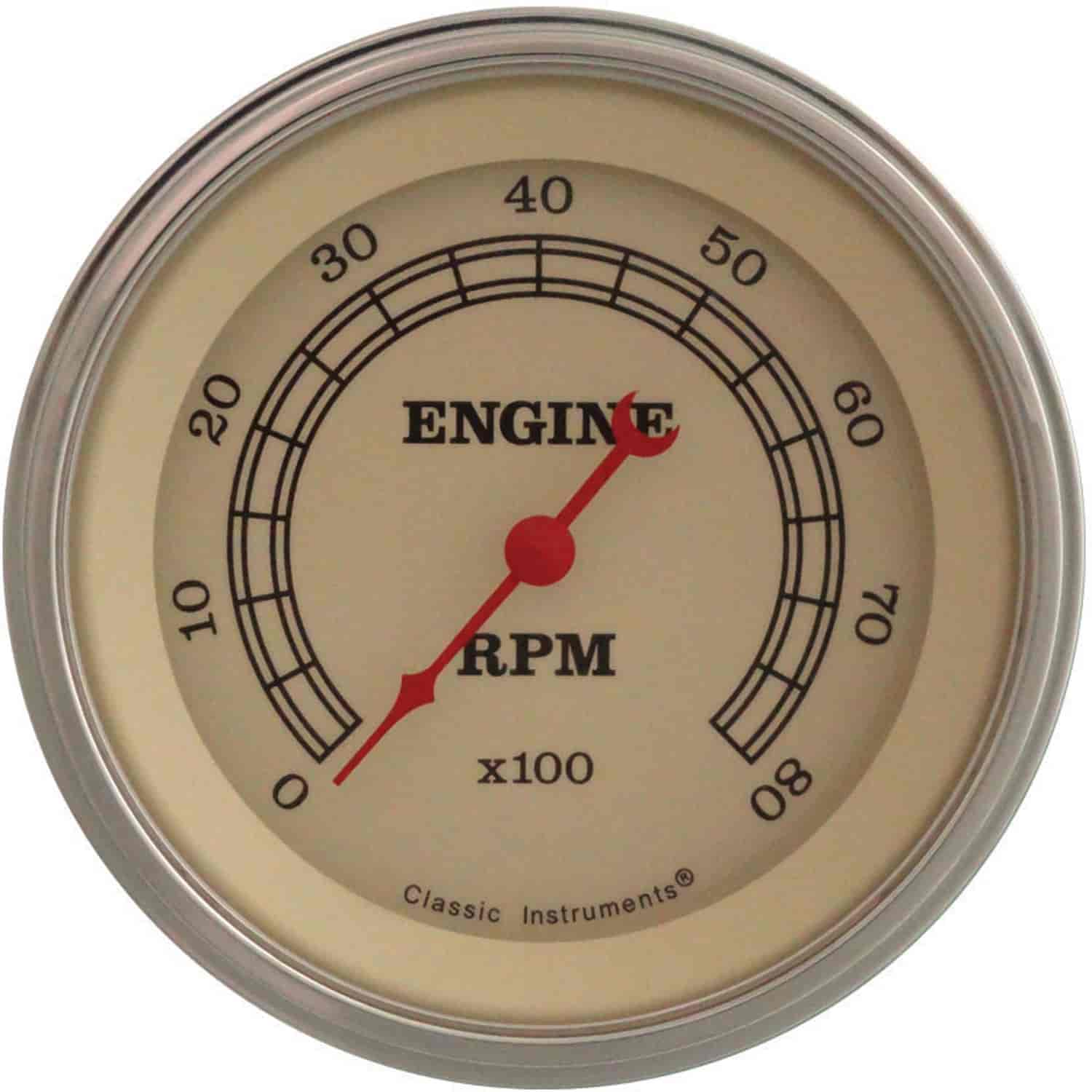 Vintage Series Tachometer 3-3/8" Electrical