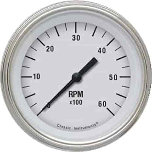 White Hot Series Tachometer 3-3/8" Electrical