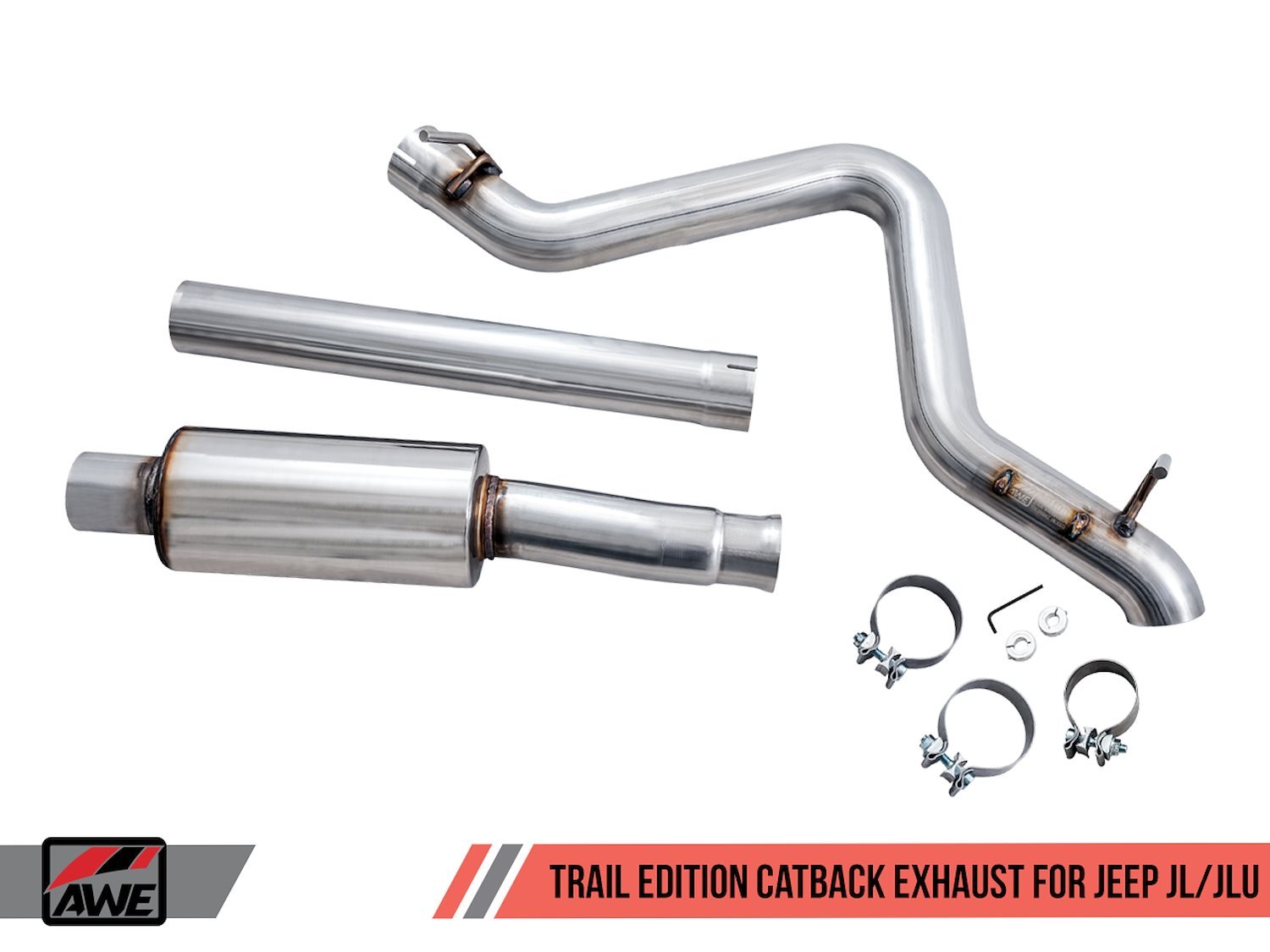 Trail Edition Cat-back Exhaust for Jeep JT 3.6L