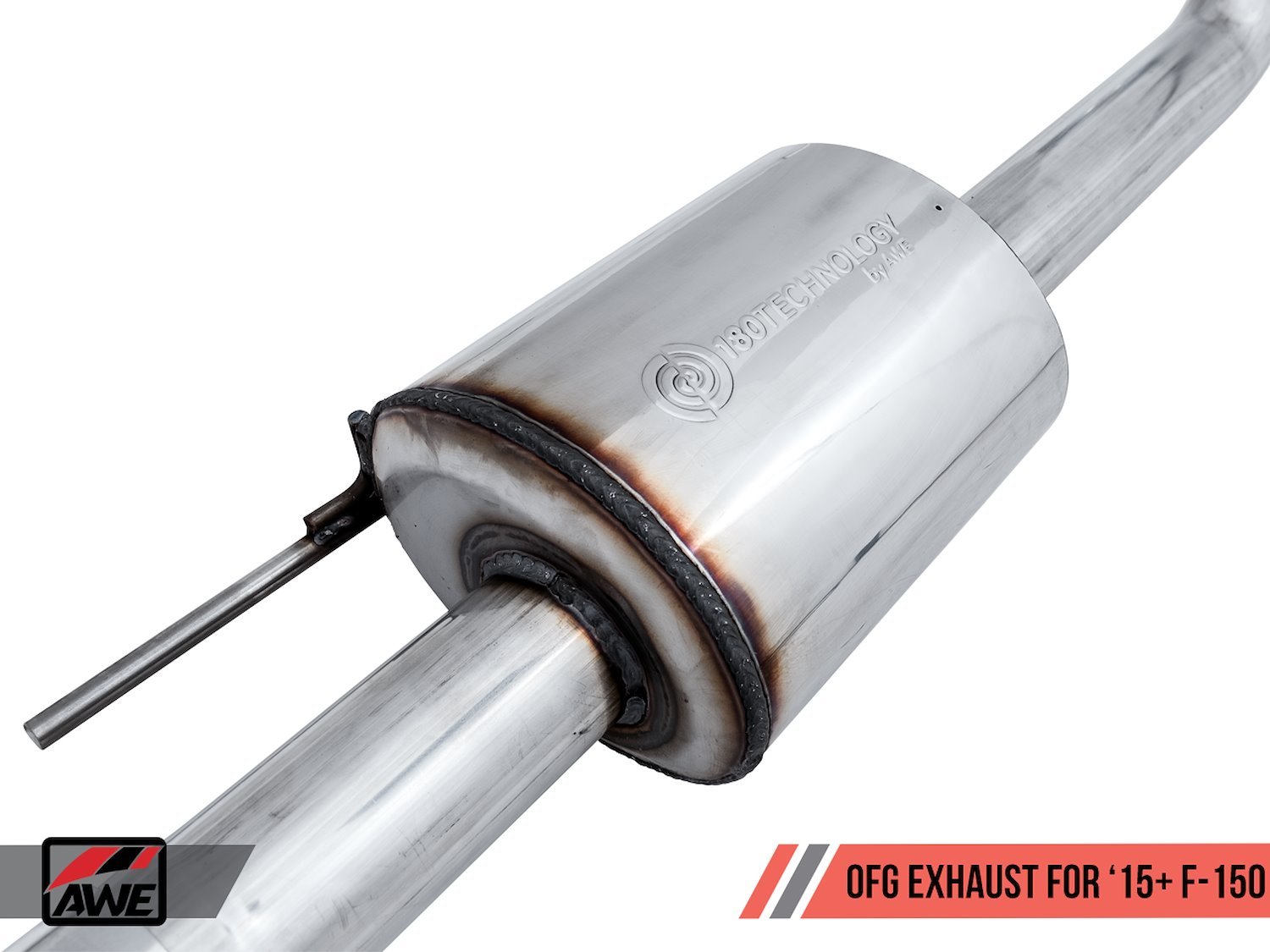 0FG Single Exit Exhaust for '15-'20 F-150 -
