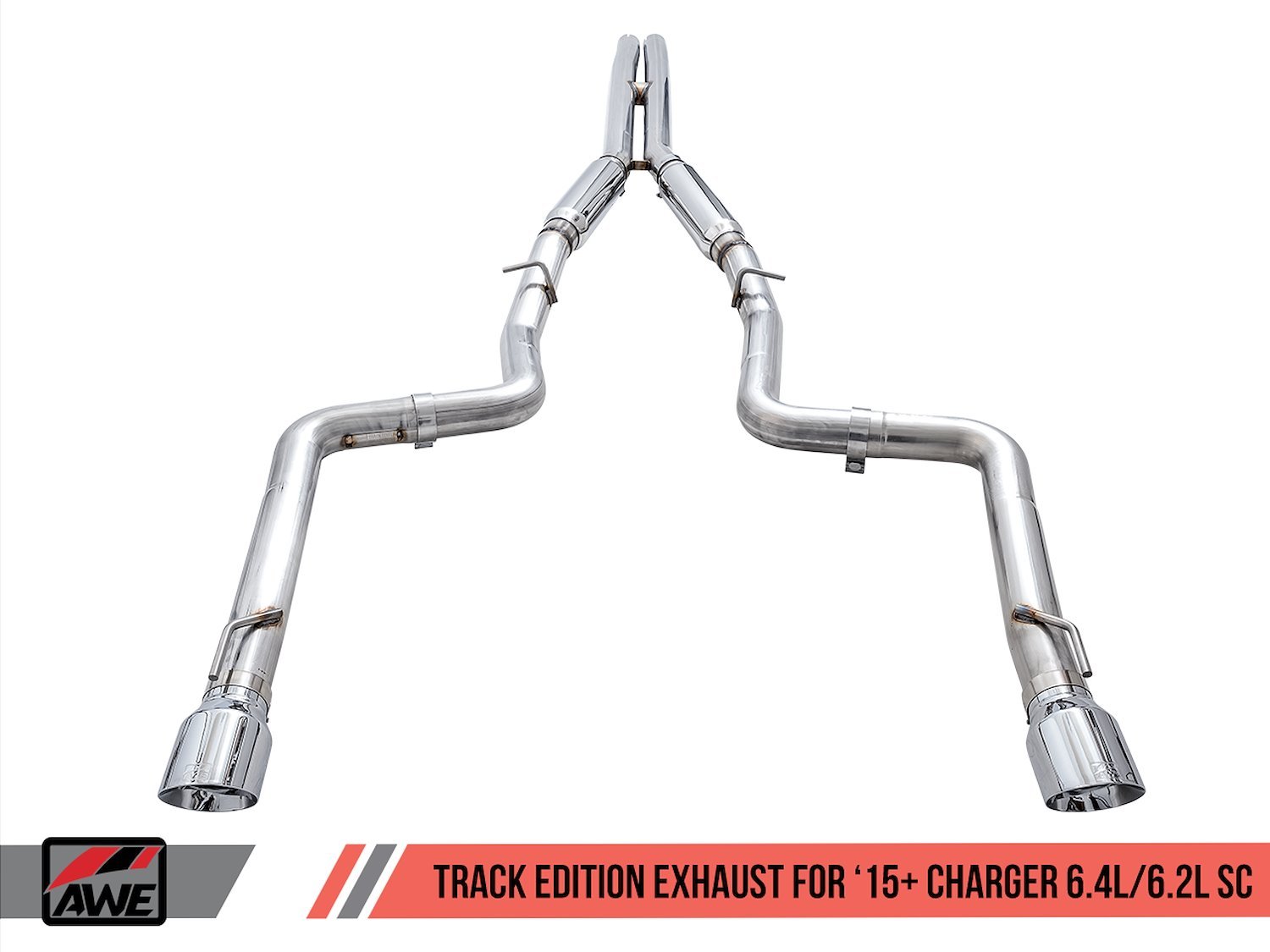 AWE Track Edition Exhaust for 15+ Charger 6.4