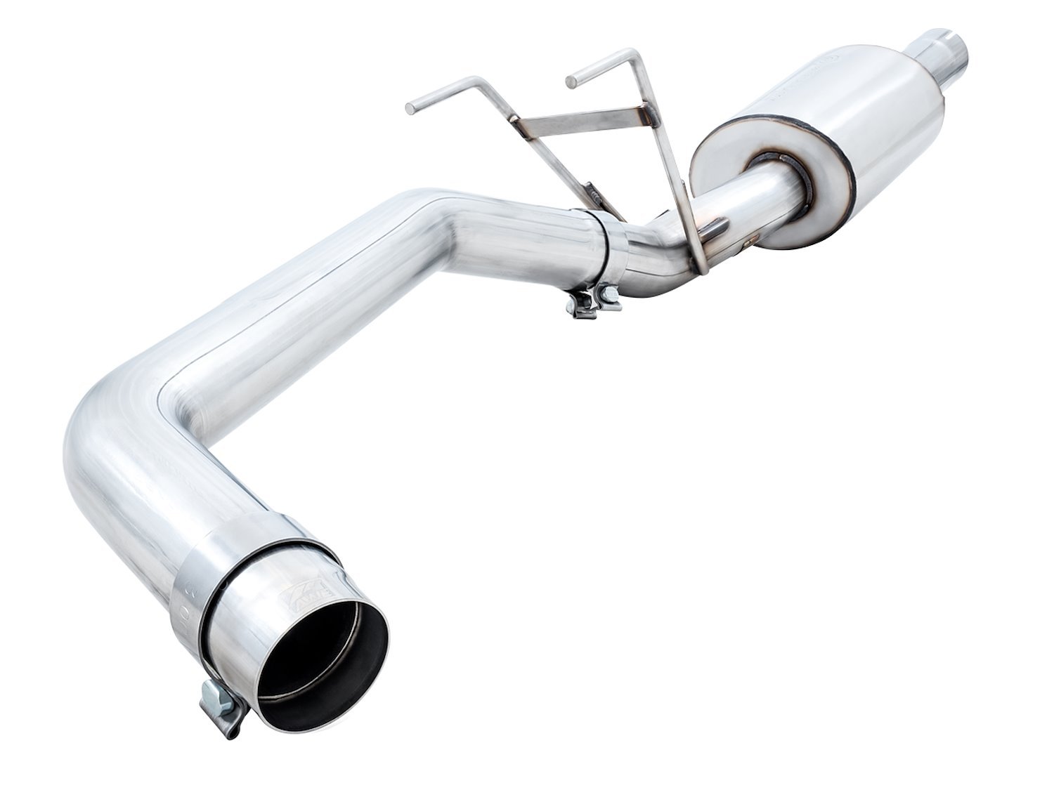 0FG Single Side Exit Cat-back Exhaust for 4th Gen RAM 1500 5.7L (without bumper cutouts) - Dual Chrome Tips
