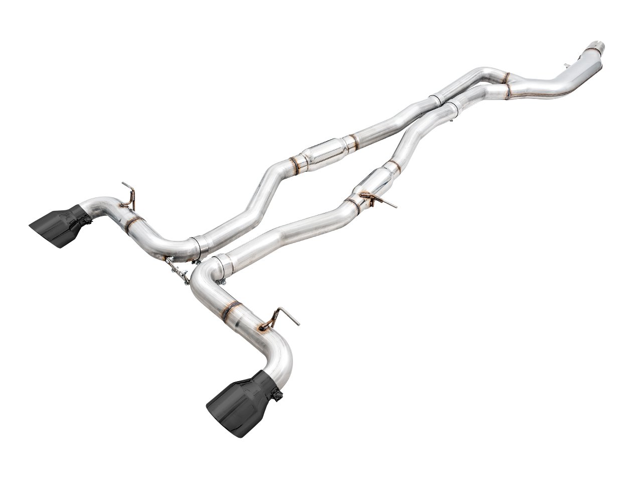 AWE Resonated Track Edition Exhaust for A90 Supra