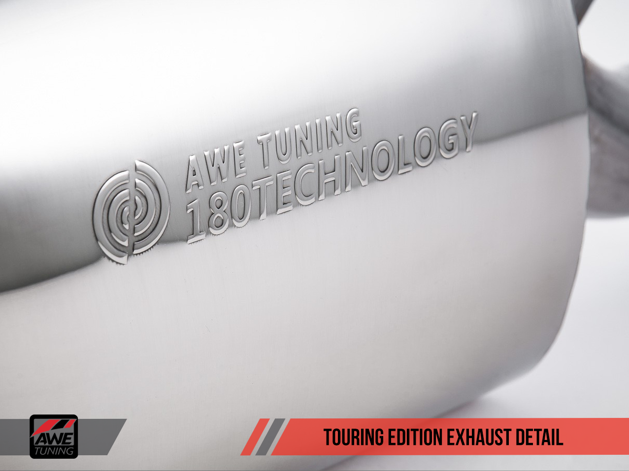 AWE Touring Edition Exhaust for Audi C7 S7 4.0T - Polished Silver Tips
