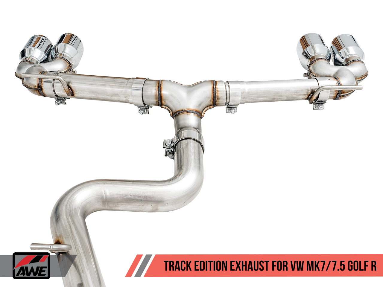 AWE Track Edition Exhaust for MK7.5 Golf R