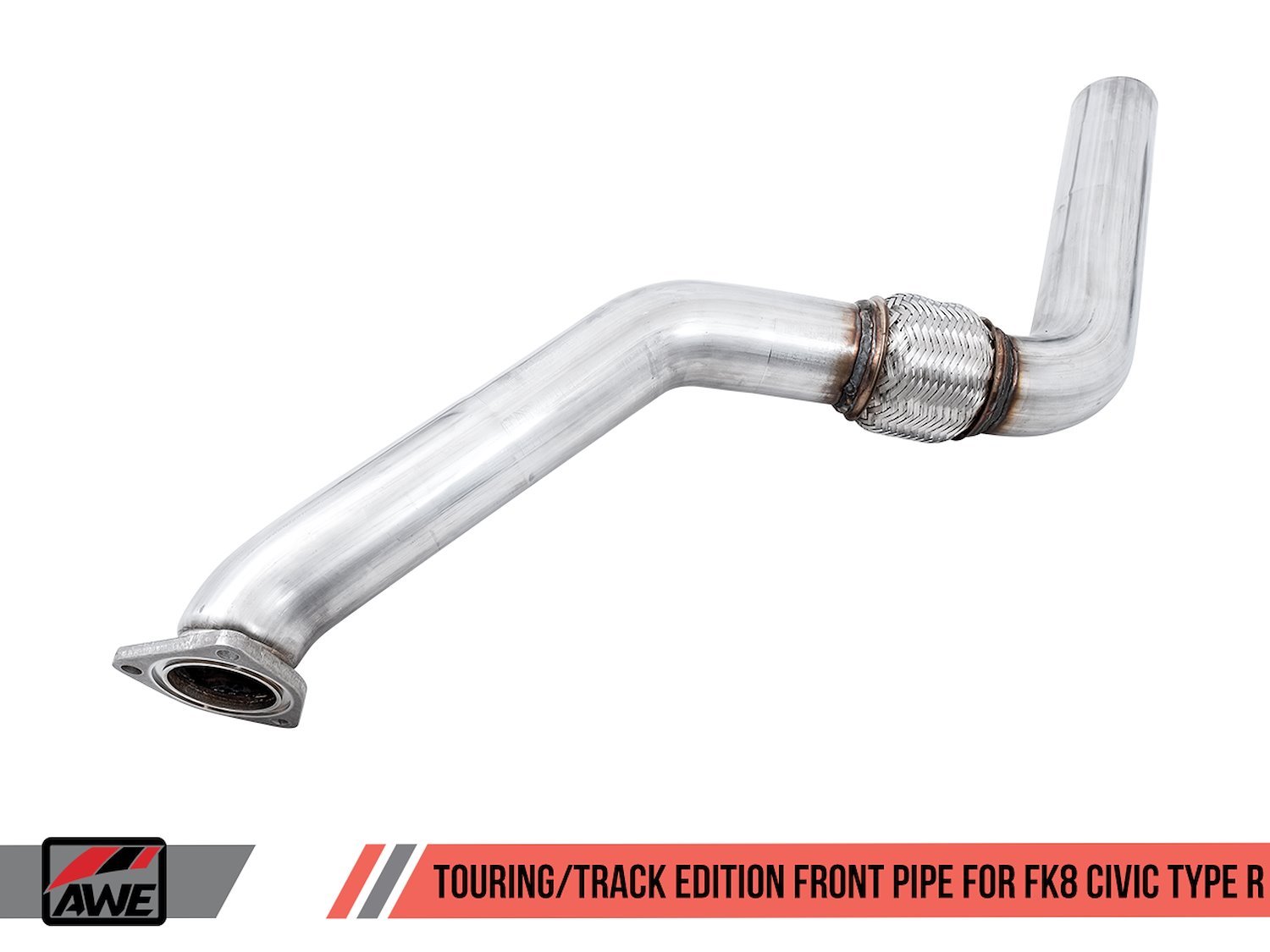 AWE Touring Edition Exhaust for FK8 Civic Type R (includes Front Pipe) - Triple Diamond Black Tips