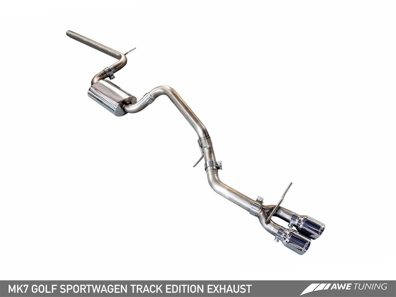 AWE Track Edition Exhaust for VW MK7 Golf