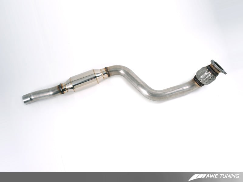 AWE Resonated Performance Downpipe for Audi B8 /