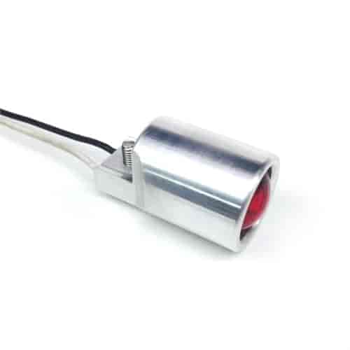 Dial Board Tail Light Polished Aluminum Housing