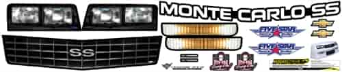 Nose ID Graphics Kit 1981-88 Chevy Monte Carlo Street Stock